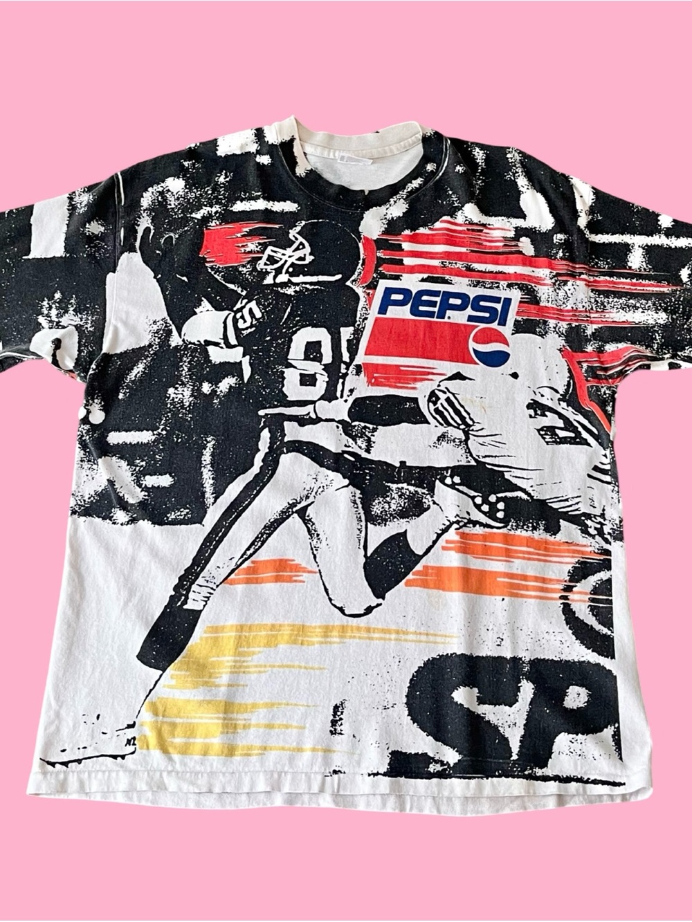 Vintage Pepsi Football T-Shirt